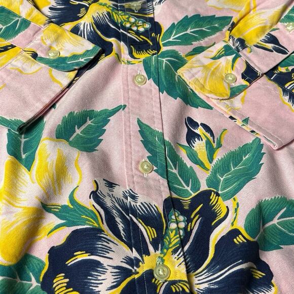 NWT Polo Ralph Lauren Men's Classic Fit Button Down Long Sleeve Hawaiian Shirt L - Picture 7 of 7